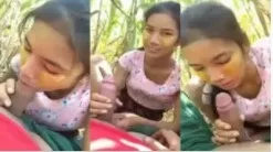 คลิปหลุดนัดเย็ดแรงงานต่างด้าวสาวเมียนมา ให้มาโม๊คควยให้ในป่าเข้าโพด งานดีได้อารมย์แอบเย็ดล